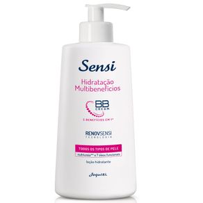Loção Hidratante Desodorante Corporal Sensi BB Cream é boa?
