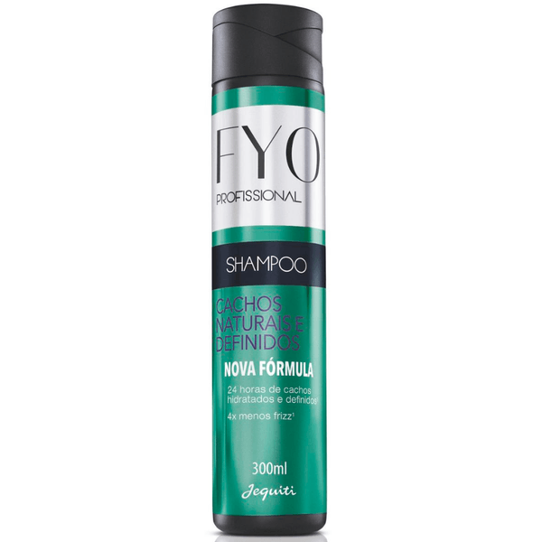 Shampoo Fyo Profissional Cachos Naturais e Definidos Jequiti 300 ml