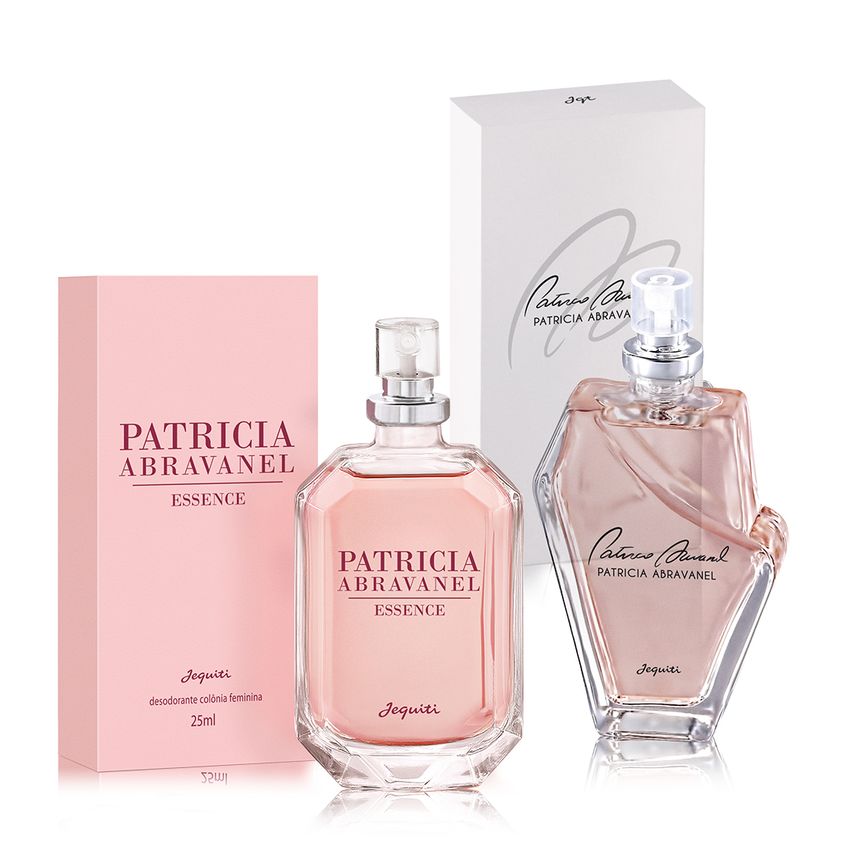 Kit Minisséries Patricia Abravanel Desodorantes Colônias Femininas, 2 x 25  ml - Jequiti Mobile