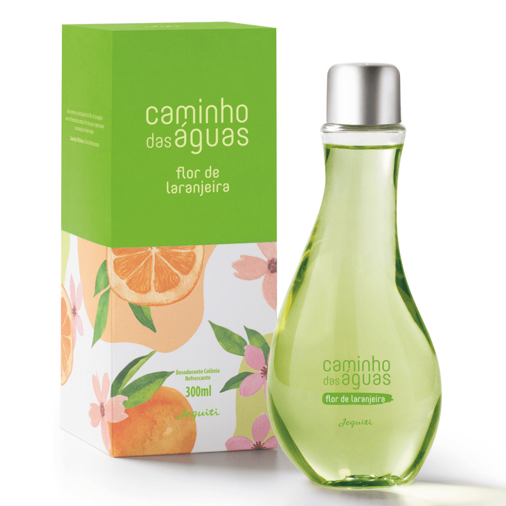 Desodorante Colônia Refrescante Caminho das Águas Flor de Laranjeira Jequiti