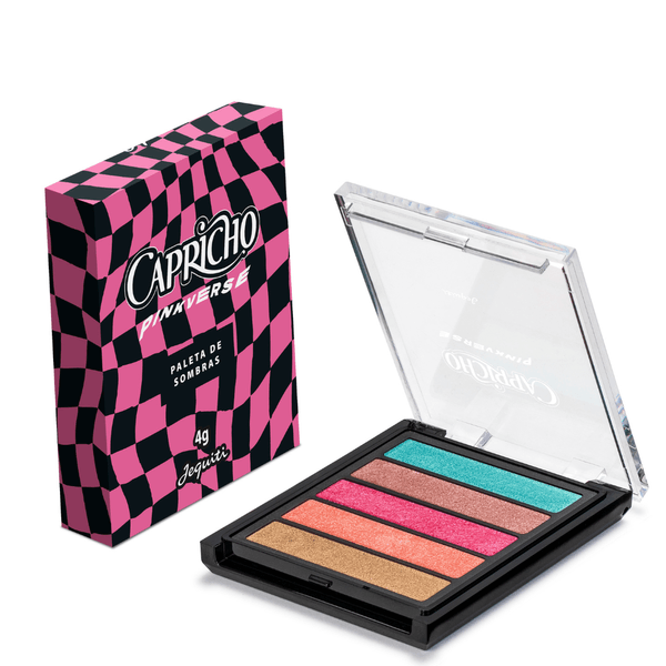 Paleta de Sombras Capricho Pinkverse Jequiti 4 g