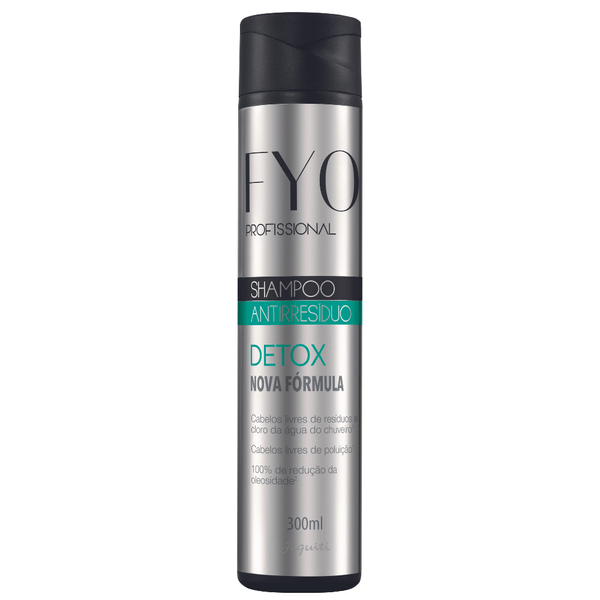 Shampoo Fyo Profissional Detox Antirresíduo Jequiti 300 ml