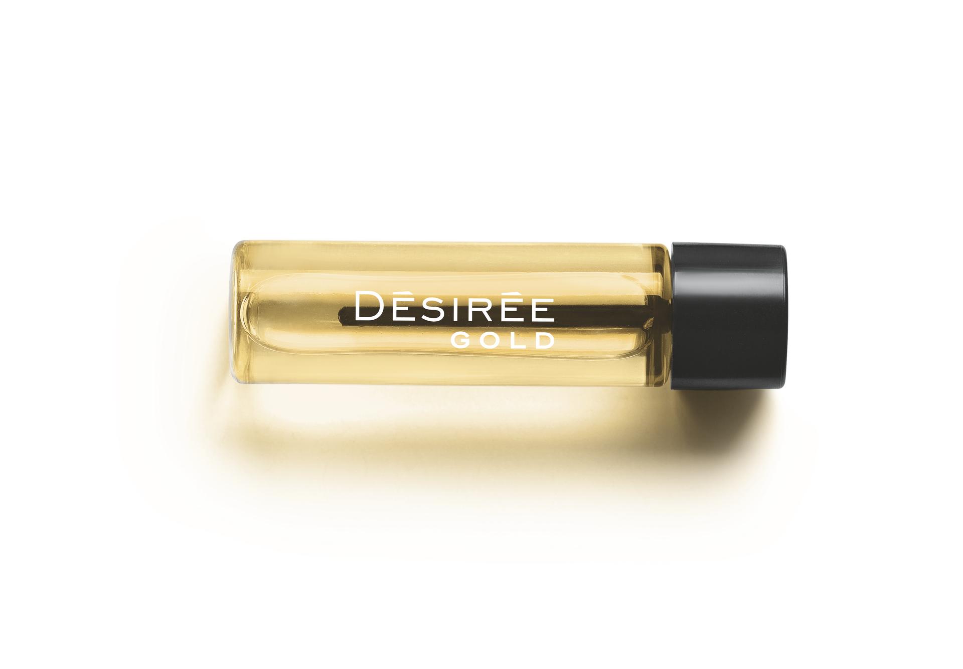 FLACONETE INDIVIDUAL COLÔNIA DESODORANTE FEMININO JEQUITI DÉSIRÉE GOLD, 4ML