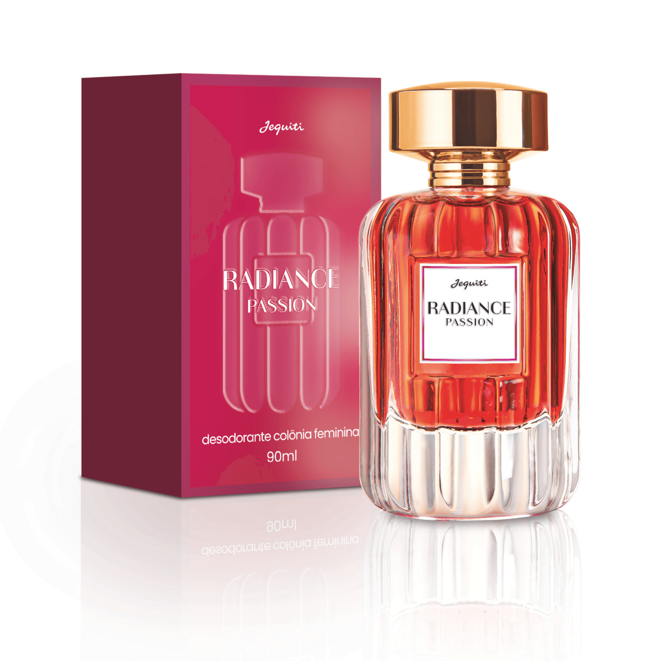 Radiance Passion Desodorante Colônia Feminina, 90 ml