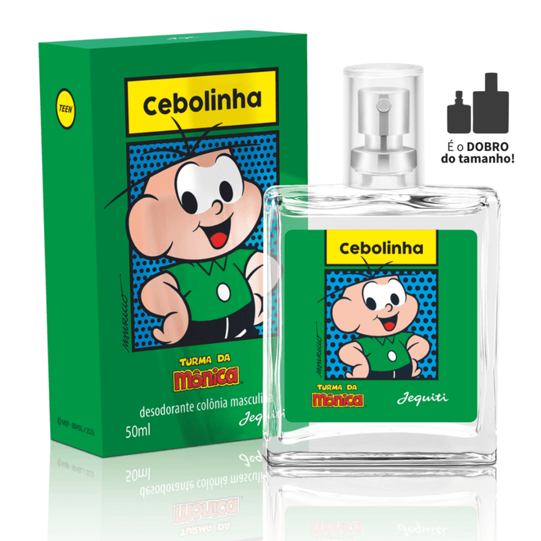 Cebolinha Desodorante Colônia Jequiti, 50ml